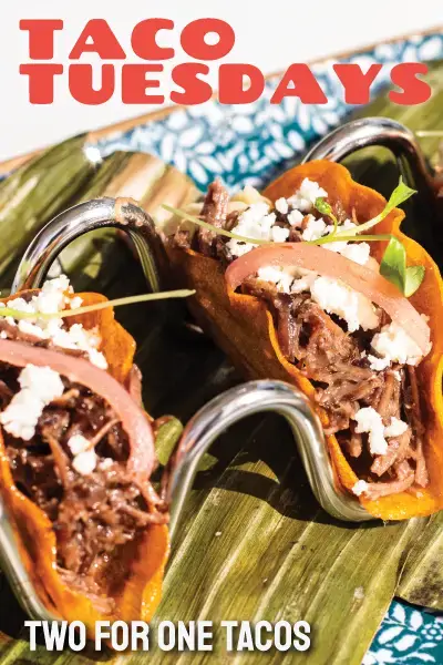 2-for-1 Taco Tuesdays